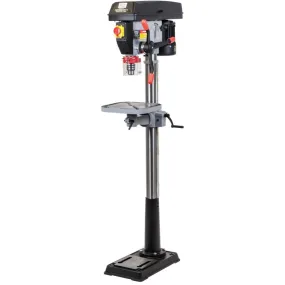 01705, Floor Standing Pillar Drill with 16mm Keyed Chuck, MT4, 230V, 55W