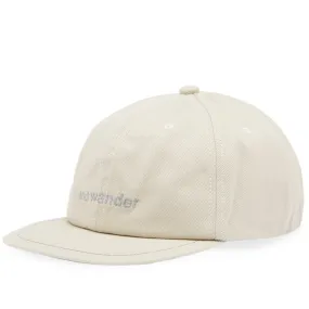 And Wander Cotton Twill CapLight Beige