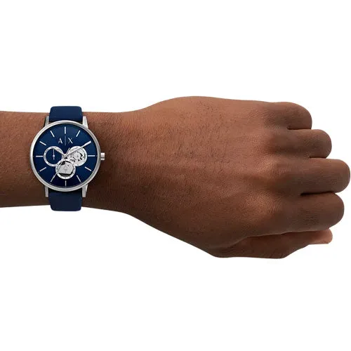 Armani Exchange Classic Blue Dial Men 42mm