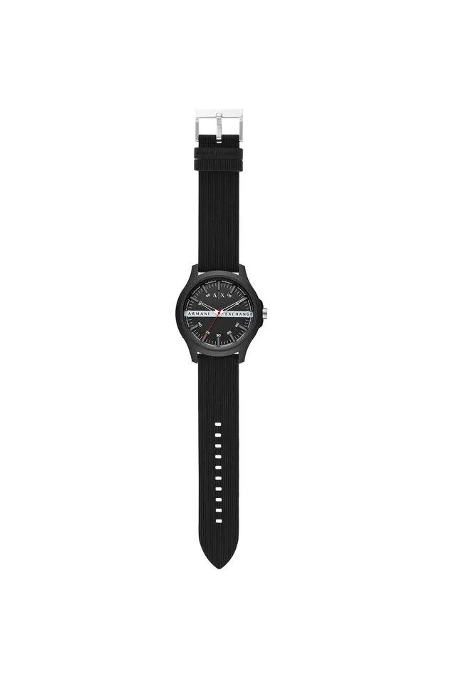 Armani Exchange Horloge  Black Dial Men 46mm