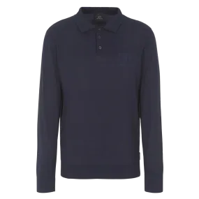 Armani Exchange Long Sleeve Polo Shirt