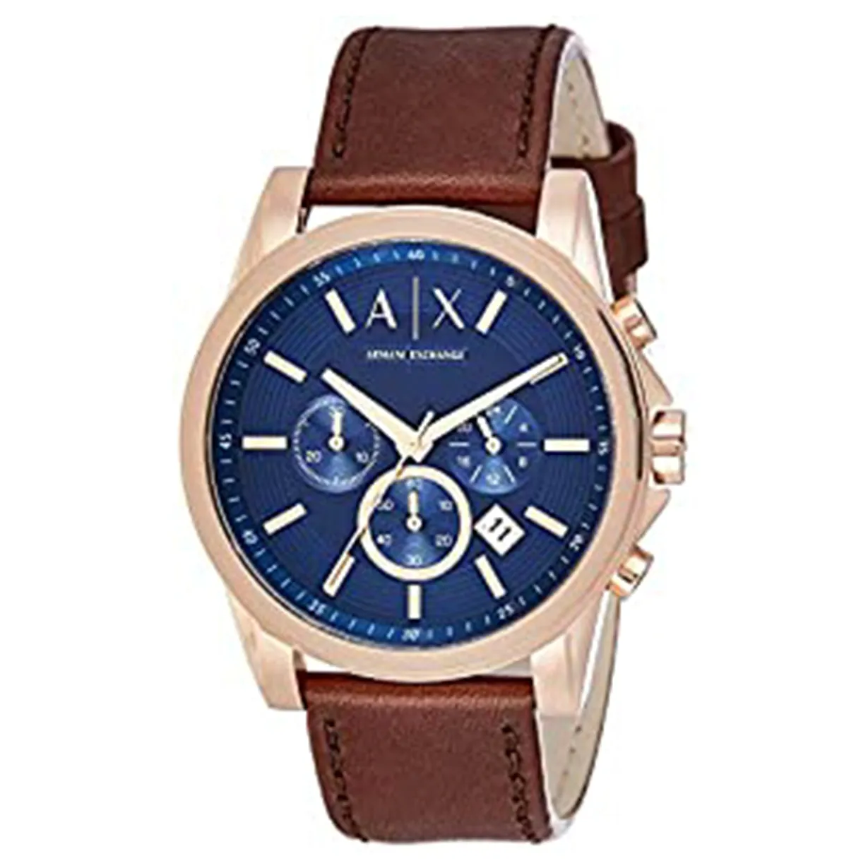 Armani Exchange Outerbanks Blue Dial Men 42mm