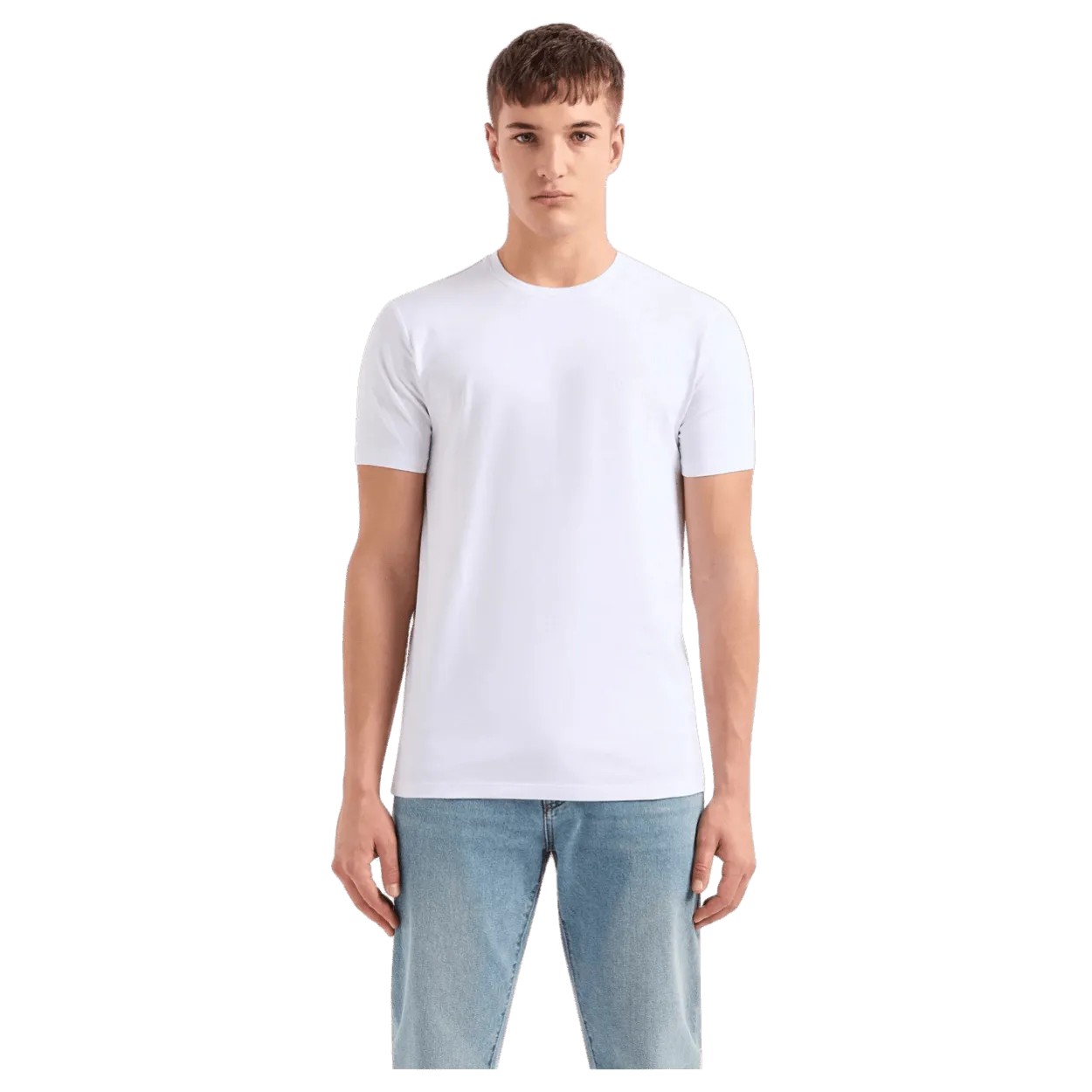 Armani Exchange Plain Stretch T-Shirt