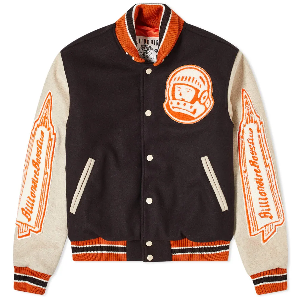 Billionaire Boys Club Astro Varsity JacketBrown