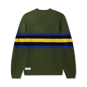 Butter Goods Stripe Knitted Sweater Ivy