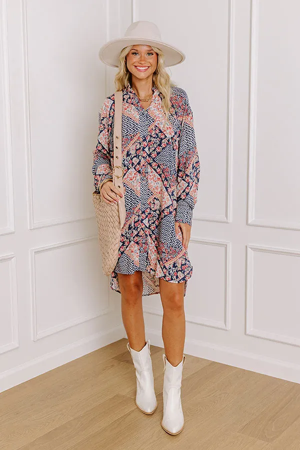 Chime In Floral Mini Dress
