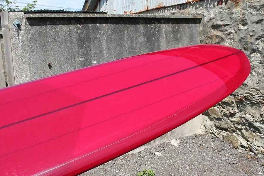 Christenson Dead Sled 9'6 Longboard - Burgundy Tint