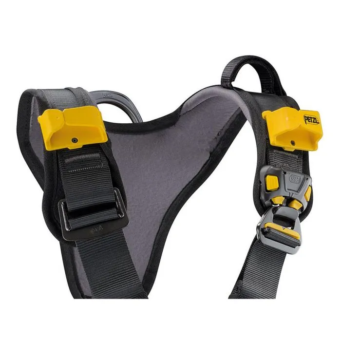 Fall Arrest Harness ASTRO® Bod Fast C083BA01 Size 1 Black/ Yellow