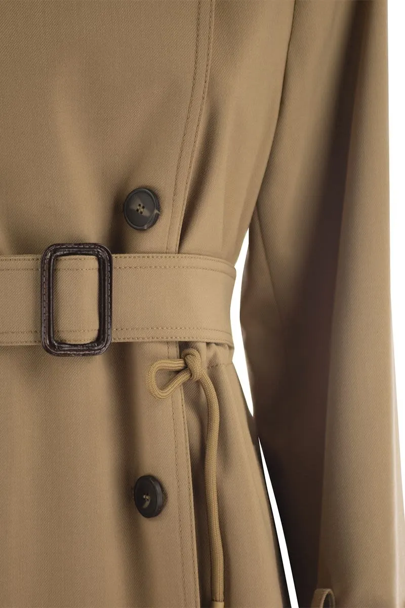FATUO - TRENCH COAT IN WOOL BLEND