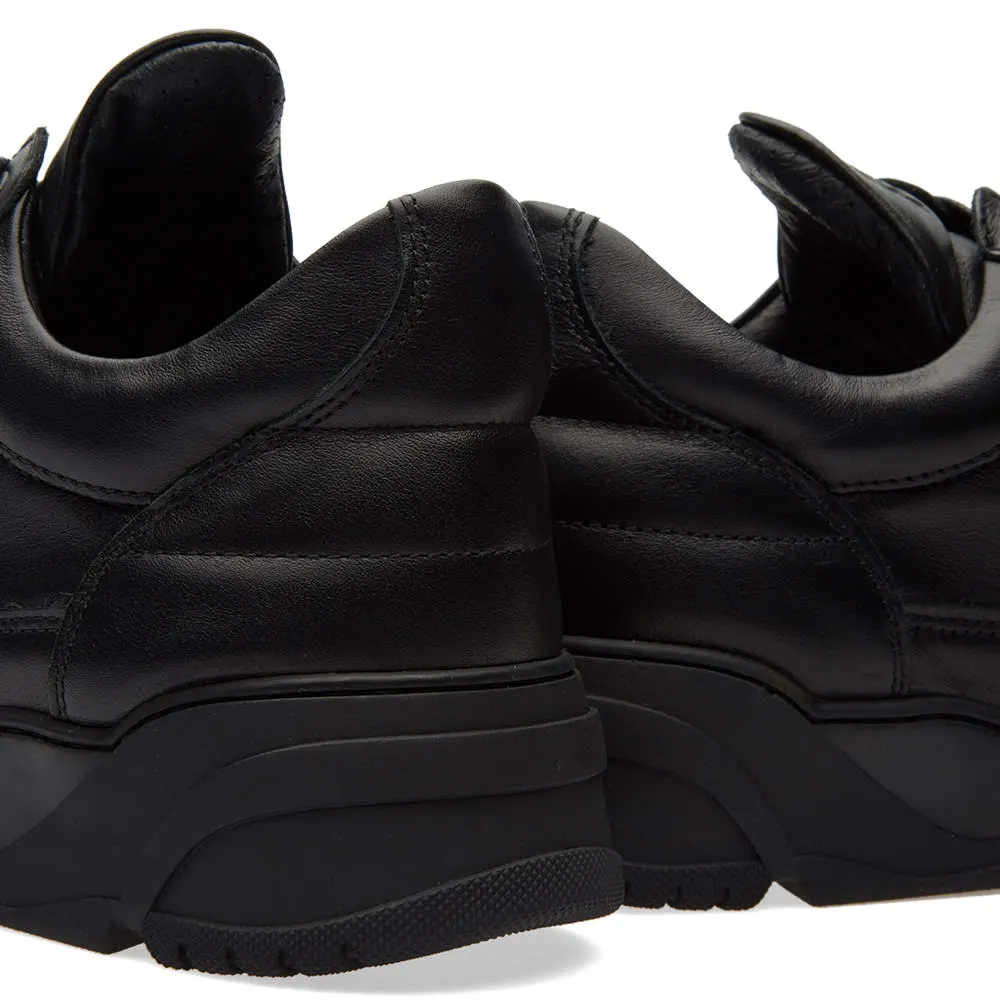 Filling Pieces Low Top SneakerAll Black Astro