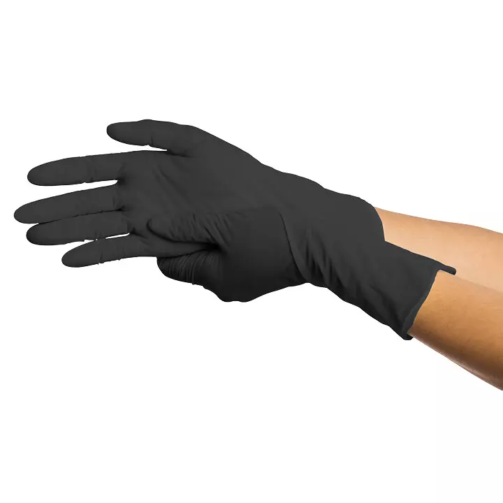 Gesalife Vinyl Examination Gloves - Powder-Free Black