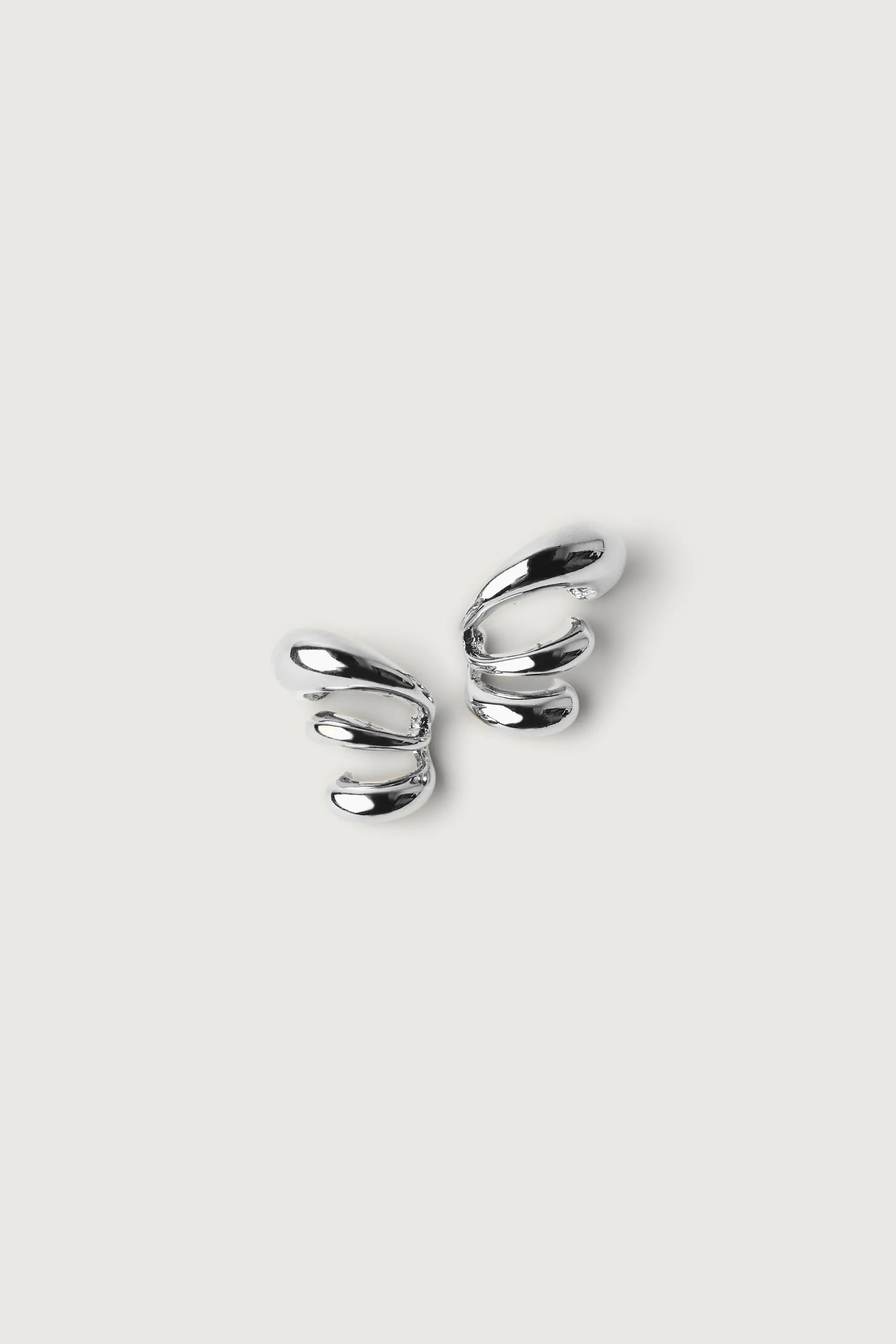 LAYERED ABSTRACT EARRING