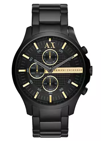 Men’s Black Chronograph Bracelet Watch by Armani Exchange | Look Again