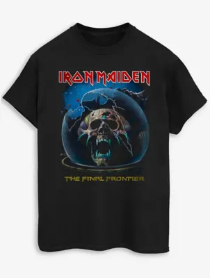 NW2 Iron Maiden Astro Dead Adult Black Printed T-Shirt | Men | George at ASDA
