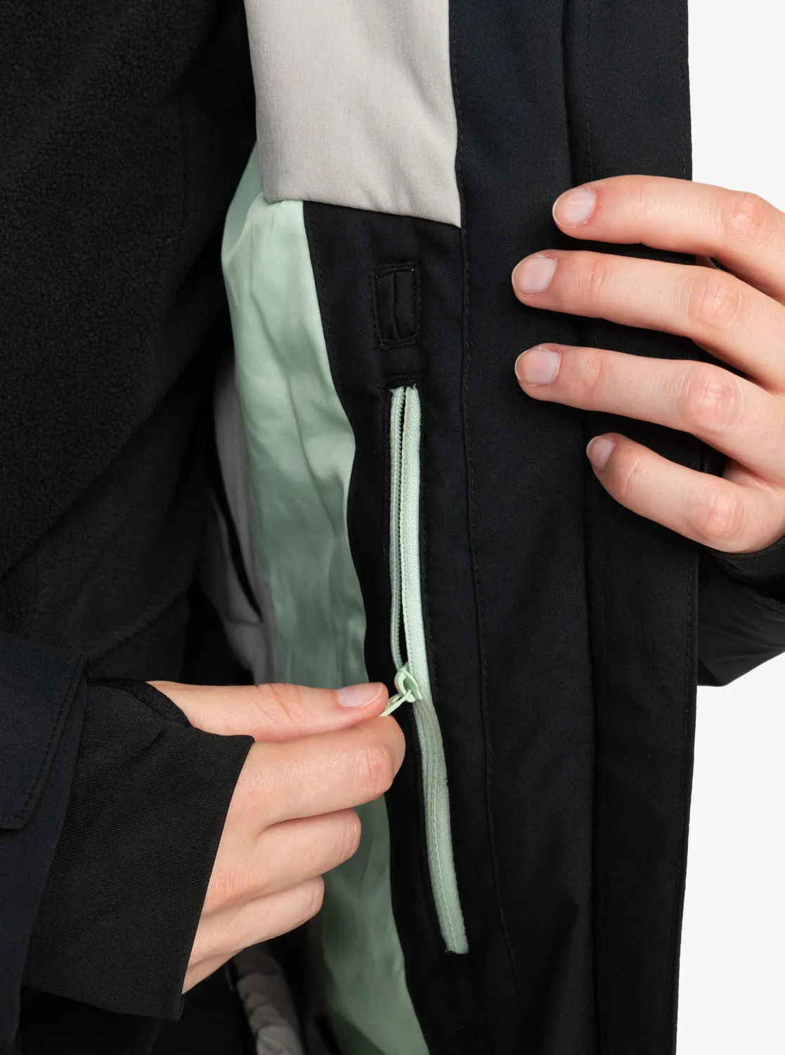 Peakside Technical Snow Jacket - True Black