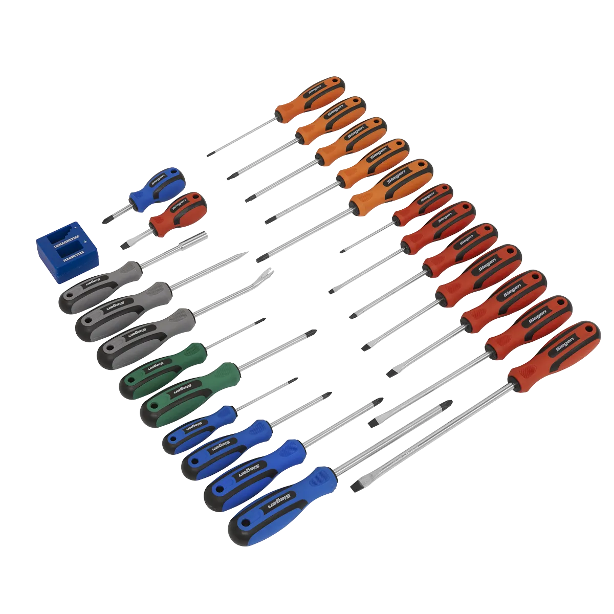 Sealey S0617 Siegen Soft Grip Screwdriver Set 24pc