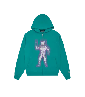 STANDING ASTRO ZIP THROUGH HOOD - GREEN